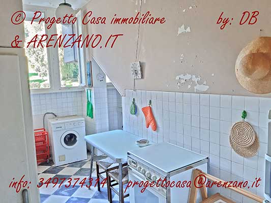 Appartamento con cucina semi abitabile Arenzano